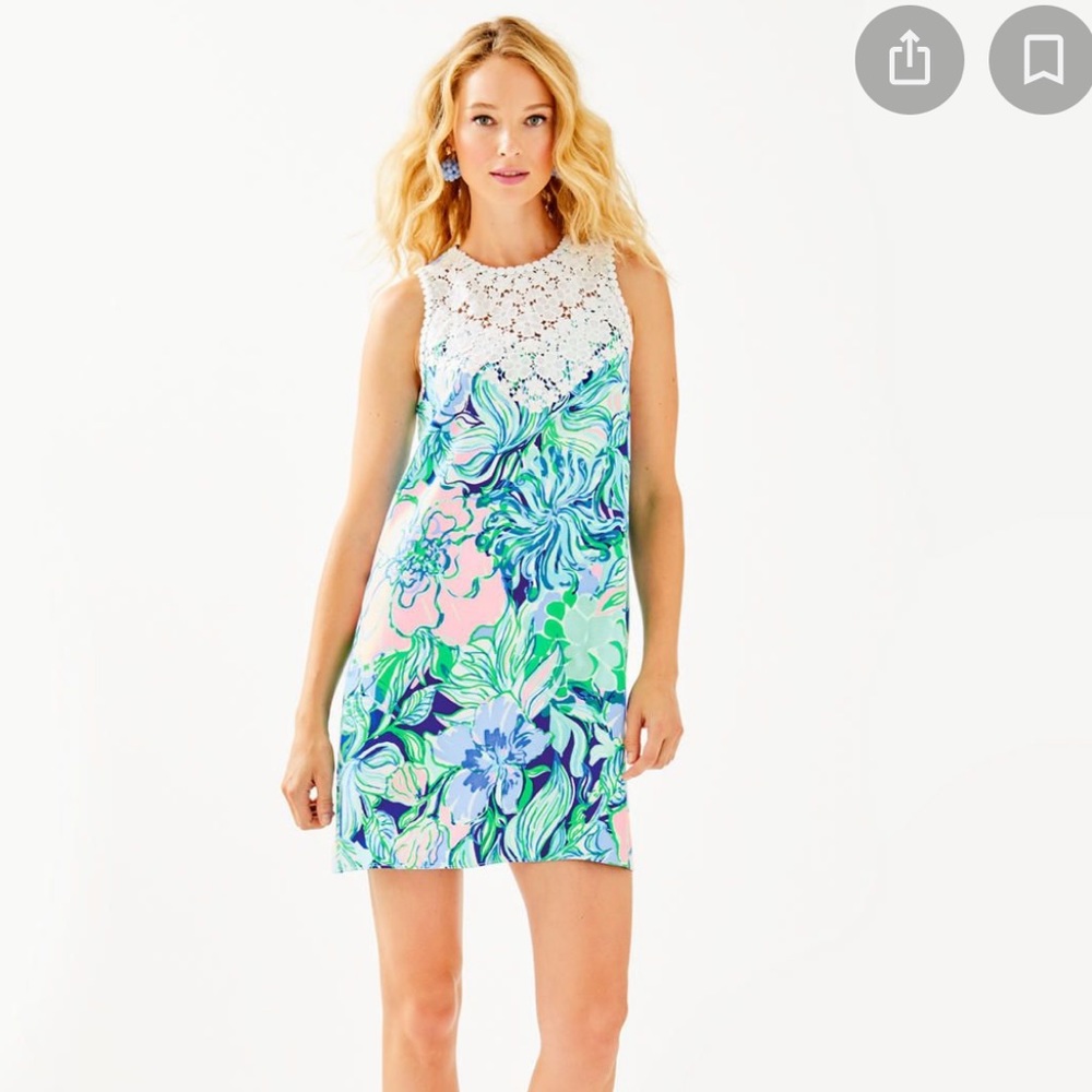Lilly Pulitzer Nala Soft Shift - Party Thyme